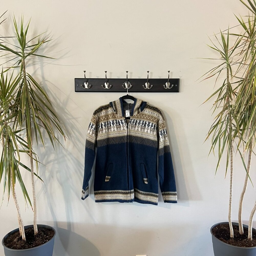 Tejidos 100% Alpaca Hoodie